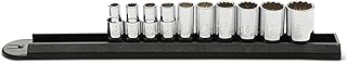 GEARWRENCH 10 Pc. 1/4" Drive 12 Pt. Standard Socket Set, SAE - 80307D