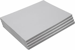 Colorations 9" x 12" Mediumweight Gray Construction Paper, 200 Sheets