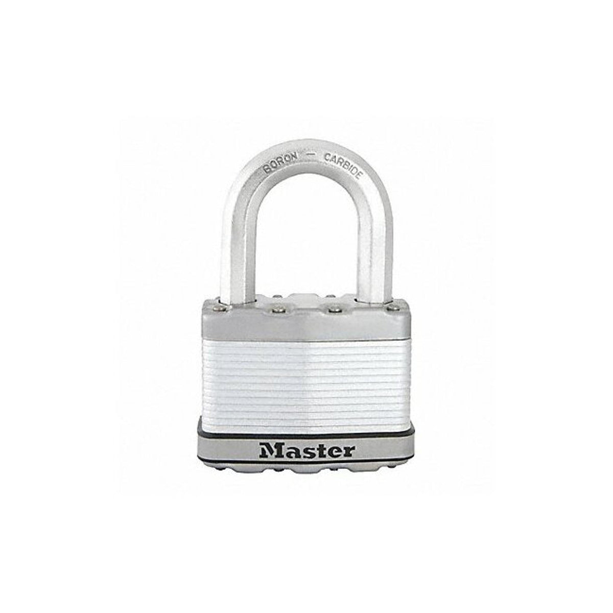 Keyed Padlock by Master Lock – Alloy Steel, Silver, Model M15KALF