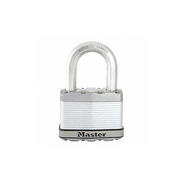Keyed Padlock by Master Lock – Alloy Steel, Silver, Model M15KALF