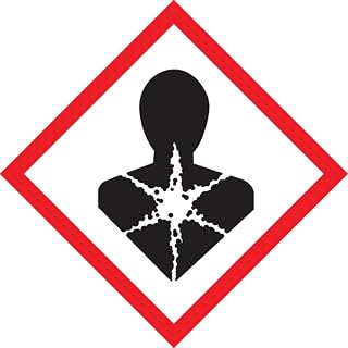 AccuformNMC LZH629PS2 GHS Pictogram Label, "Health Hazard"