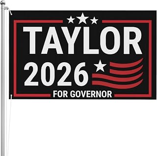 Treg Taylor For Governor Of Alaska 2026 3 * 5 3ply Ft Flag Double Sided Garden Banner392