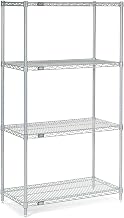Nexel 18365C Nexel Chrome Wire Shelving, 36"W X 18"D x 54"H