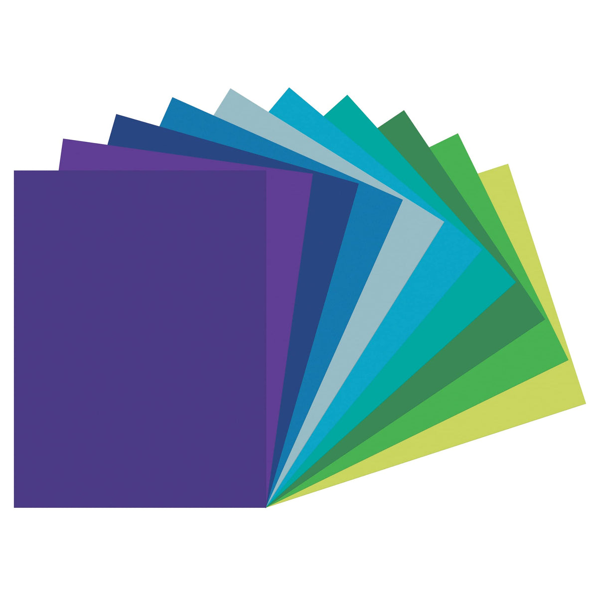 Tru-Ray Construction Paper by DIXON TICONDEROGA CO - PACON – Paper, Cool Assorted, Pack of 5, Model PAC102942-5