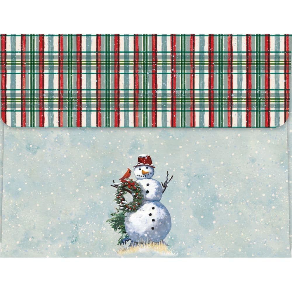 Sleigh Bells Ring Boxed Christmas Cards by Tim Coffey by Lang – 6.875" x 5.375", Paper, Multi Color, Pack of 18, Model 1004917