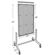 Azar Two-Sided Floor Display by Azar Displays – Model 700271-CLR