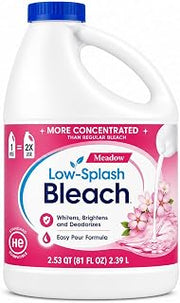 Low Splash Bleach, Meadow Scent, 81 fl oz