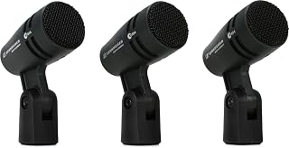 Sennheiser Pro Audio E604 Dynamic Cardioid Instrument Microphone Kit, 3-Pack
