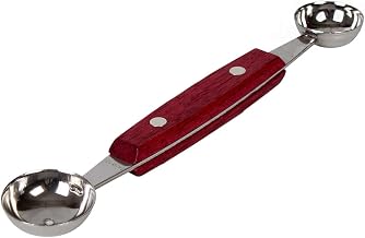 Thunder Group Excellante Deluxe Stainless Steel Melon Baller with Wood Handle