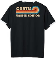 Curtis Retro 70s 80s Sunset Stripe Adult & Youth Soccer Jersey