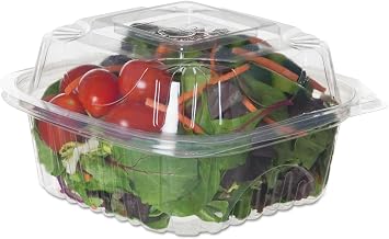 Eco-Products 6 inch Clear Clamshell - Case of 240