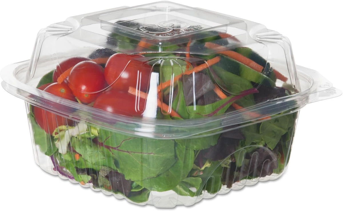 Eco-Products 6 inch Clear Clamshell - Case of by ECO PRODUCTS – PLA Plastic, Clear, Pack of 3, Model 644632901283