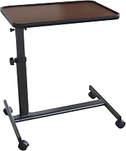 OBT24: Adjustable Height Rolling Over Bed Table 24 X 16 in.