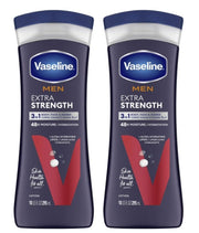 Mens Extra Strength Lotion 10 Ounce (295ml) (2 Pack) by Vaseline – 10 Ounce