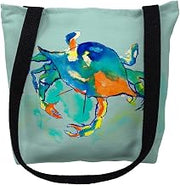 Betsy Drake TY107S 13 x 13 in. Orange Crab Small Tote Bag