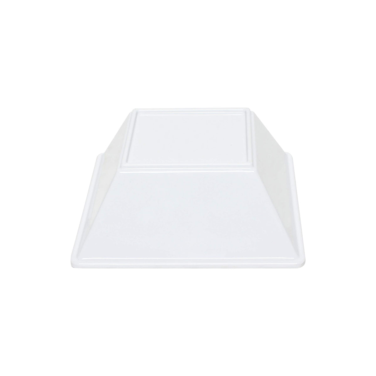 Passion White melamine dinnerware collection 52 oz 8" x 8" square bowl by Thunder Group – 52.0 ounces, Melamine, White, Model PS5008W