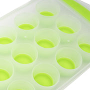 Ice Cube Tray by Westmark – Polypropylene TPE, Transparent, Green., Model 52112270