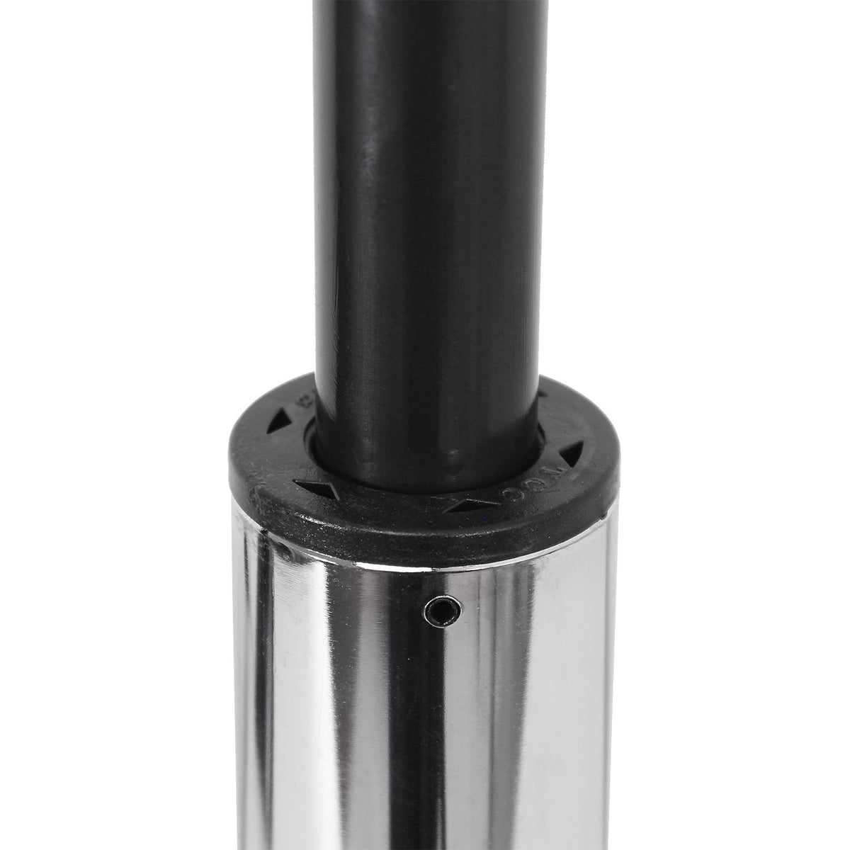 Deluxe Chrome & Firm Polyurethane Foam Chair 5" of Height Adjustment (16"-21" Seat Ht). 450 lb Capacity. for Automotive by BenchPro – Model LNSU-N