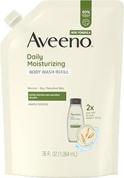 Aveeno Daily Moisturizing Body Wash Refill Pouch, 36 fl. oz