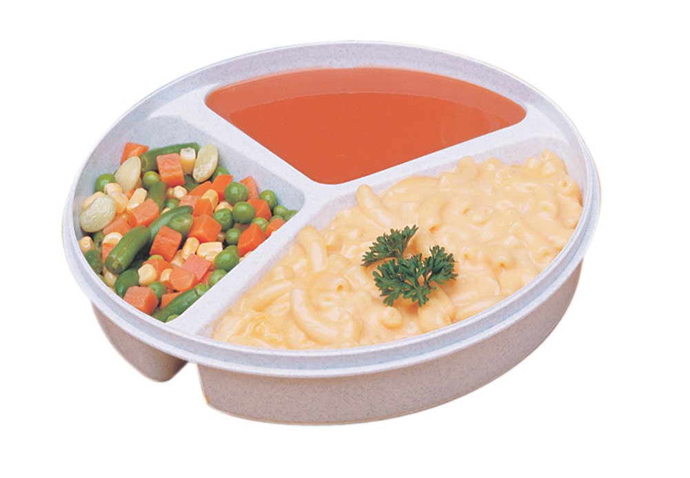 SP Ableware 사암 / 8-1/4” diameter, 1-1/2-inch deep (Pack of 3) / Music Dinnerware