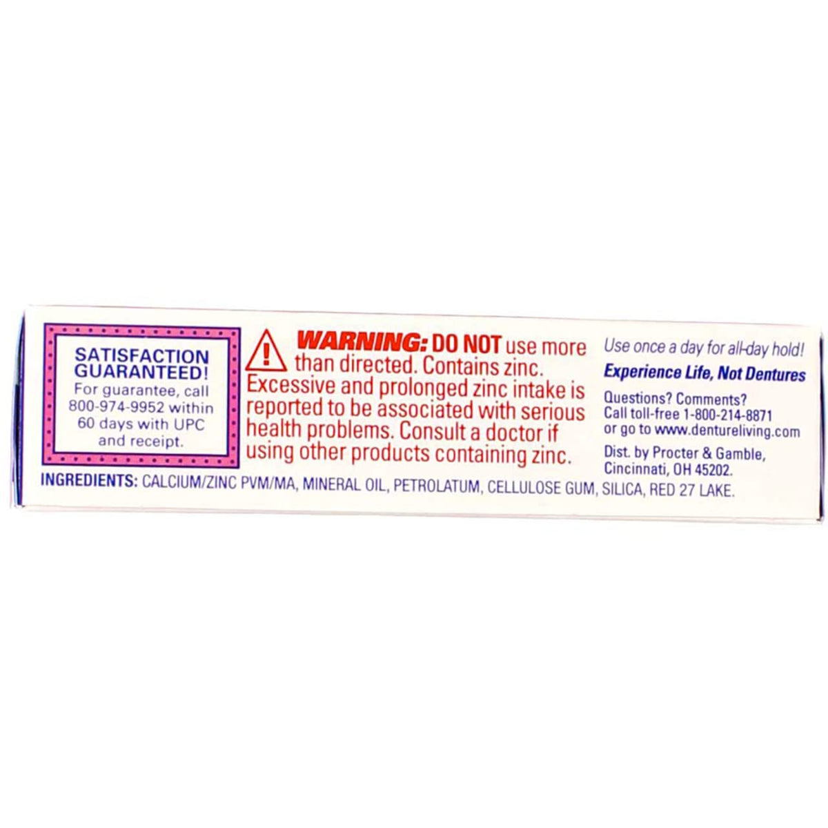Denture Adhesive Cream Original 0.75 oz (Pack of 3) by Fixodent – 0.75 Ounce (Pack of 3), Blue, Pack of 3, Model PPAX1164640