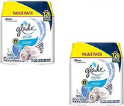 Glade Automatic Spray Refill Clean Linen, Fits in Holder For Up to 60 Days of Freshness, 6.2 oz, 2 pack, Total 4 count