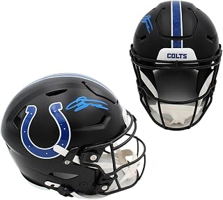Jonathan Taylor Autographed/Signed Indianapolis Speed Flex Authentic Midnight Black Football Helmet