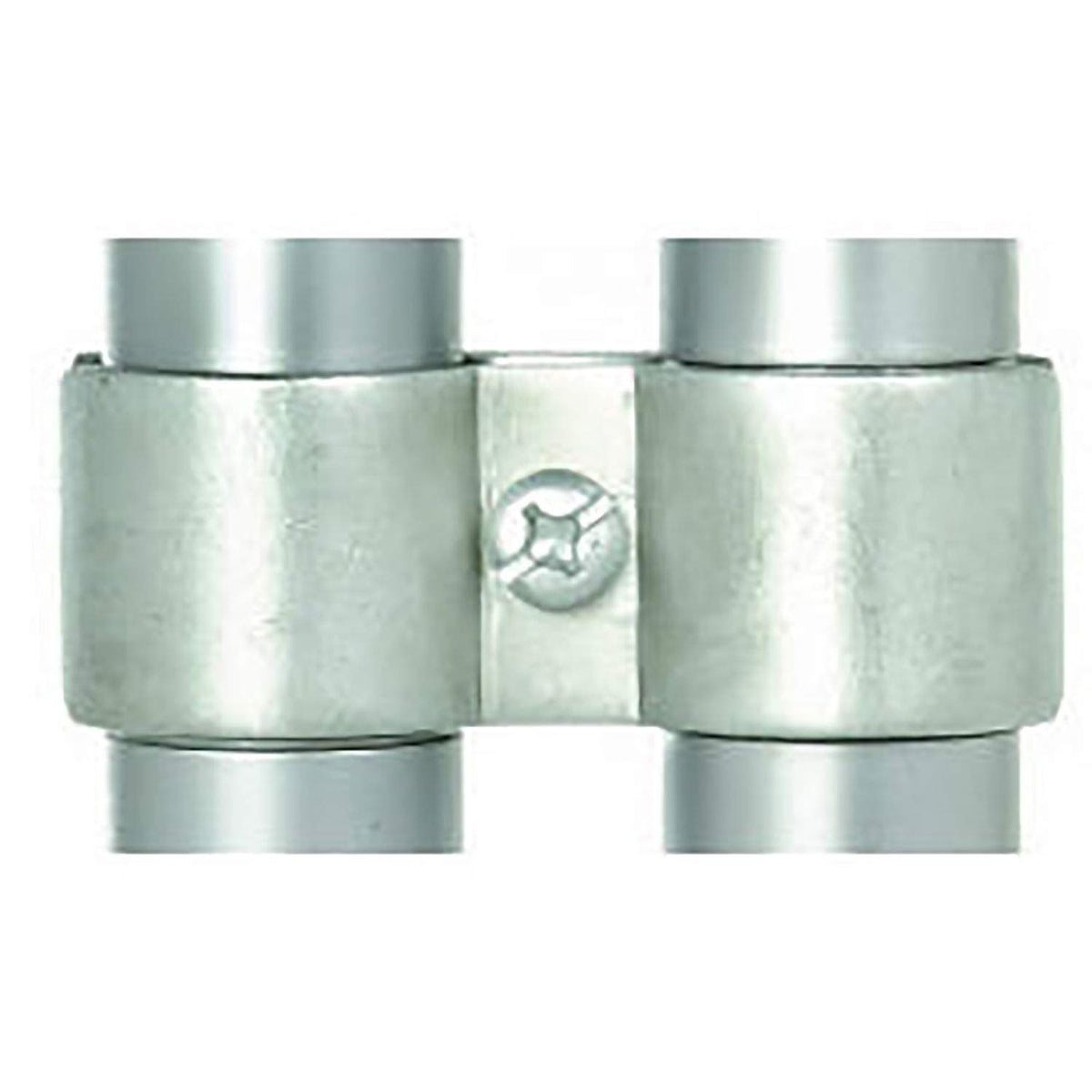 Chrome Post Clamp 7/16"W Space by Global Industrial – Silver