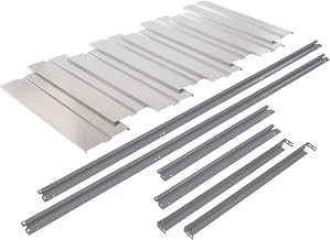 Global Industrial Additional Level For 96"W x 48"D High Capacity Rack Steel Deck, Gray