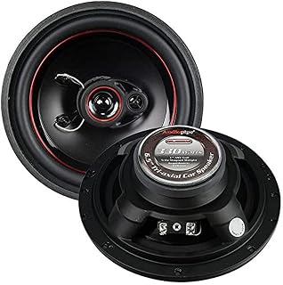 AudioPipe CSL-1623AR 6.5 Inch 330 Watts Max Power Tri Axial Car Audio Speaker Pair with 4 Ohm Impedance and 70 to 21kHz Frequency Range