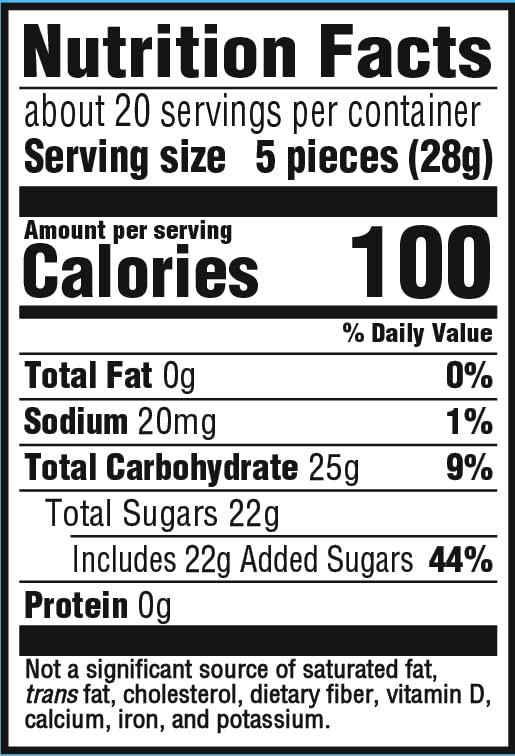 Sour Patch Kids Mixed-Fruit / 19 Ounce (Pack of 10) / 1 Gummy Candy