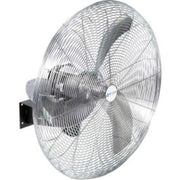 Fan 24" Wall Mount Fan 1/4 HP 5739 CFM by Airmaster – 31.75"L x 26.94"W x 26.94"H, Aluminum, Gray/Black, Model 20321
