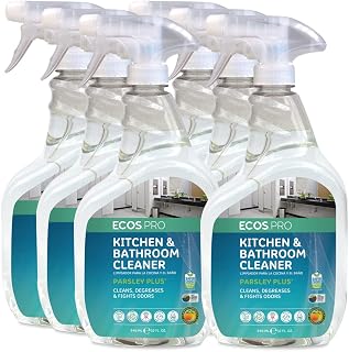 ECOS PRO PL9746/6 All-Purpose Kitchen-Bathroom Cleaner, Parsley Plus (Pack of 6)
