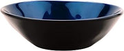 G.E.T. Enterprises Cosmo Blue 16 oz. Organic Shape Bowl, 7" Round Melamine Plastic, Cosmo Collection B-18-CSB-EC (Pack of 4)