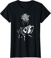 Black Metal Tarpon Fish Silver King Dark Throne T Shirt