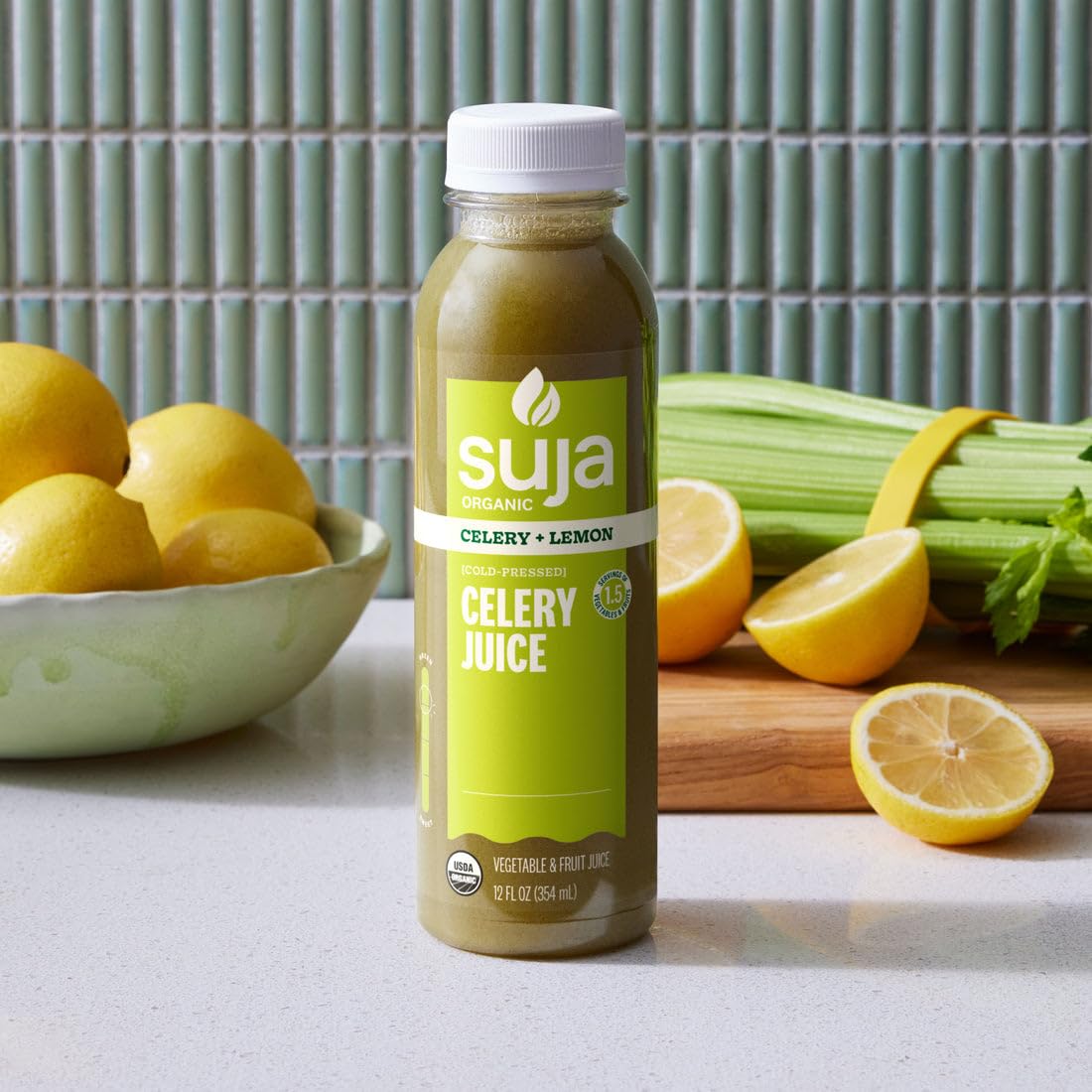 Cold Pressed Celery Juice by Suja – 12 Fl Oz (Pack of 6), Pack of 6