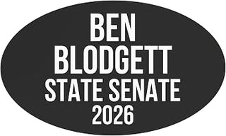 Ben Blodgett Car Magnet Bumper 2026 for State Senate Nebraska Vote