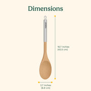 Cuisinart Wood / One Size / Contemporary Cooking Spoons