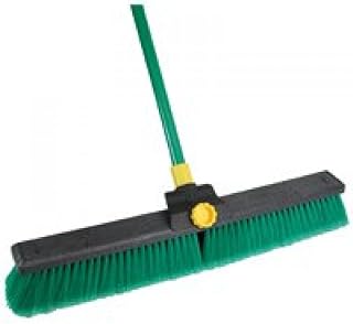 Quickie Broom Indoor/Outdoor, Smooth Surface Polypropylene 18 " 15/16 " Dia X 60 "
