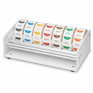 7-Slot Label Dispenser with Day of the Week Removable Labels by Glownary – Plastic, Model Gdow-1000