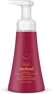 Method Foaming Hand Wash, Hollyberry, 10 Fl Oz (Pack of 1)