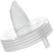 G.E.T. Clear Polycarbonate Juice Pour Lid for Condiment Bottles, 12 per Case