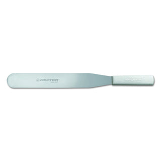 14" Bakers Spatula with Polypropylene Handle by Sani-Safe – 14", Plastic, White, Model S284-14