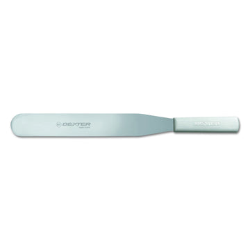 14" Bakers Spatula with Polypropylene Handle by Sani-Safe – 14", Plastic, White, Model S284-14