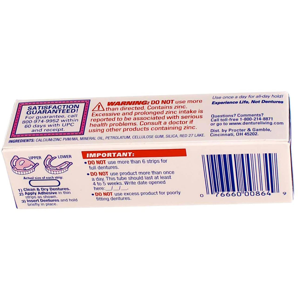 Denture Adhesive Cream Original 1.40 oz (Pack of 2) by Fixodent – 1.4 oz (pack of 2), red, Pack of 2, Model PPAX1209215