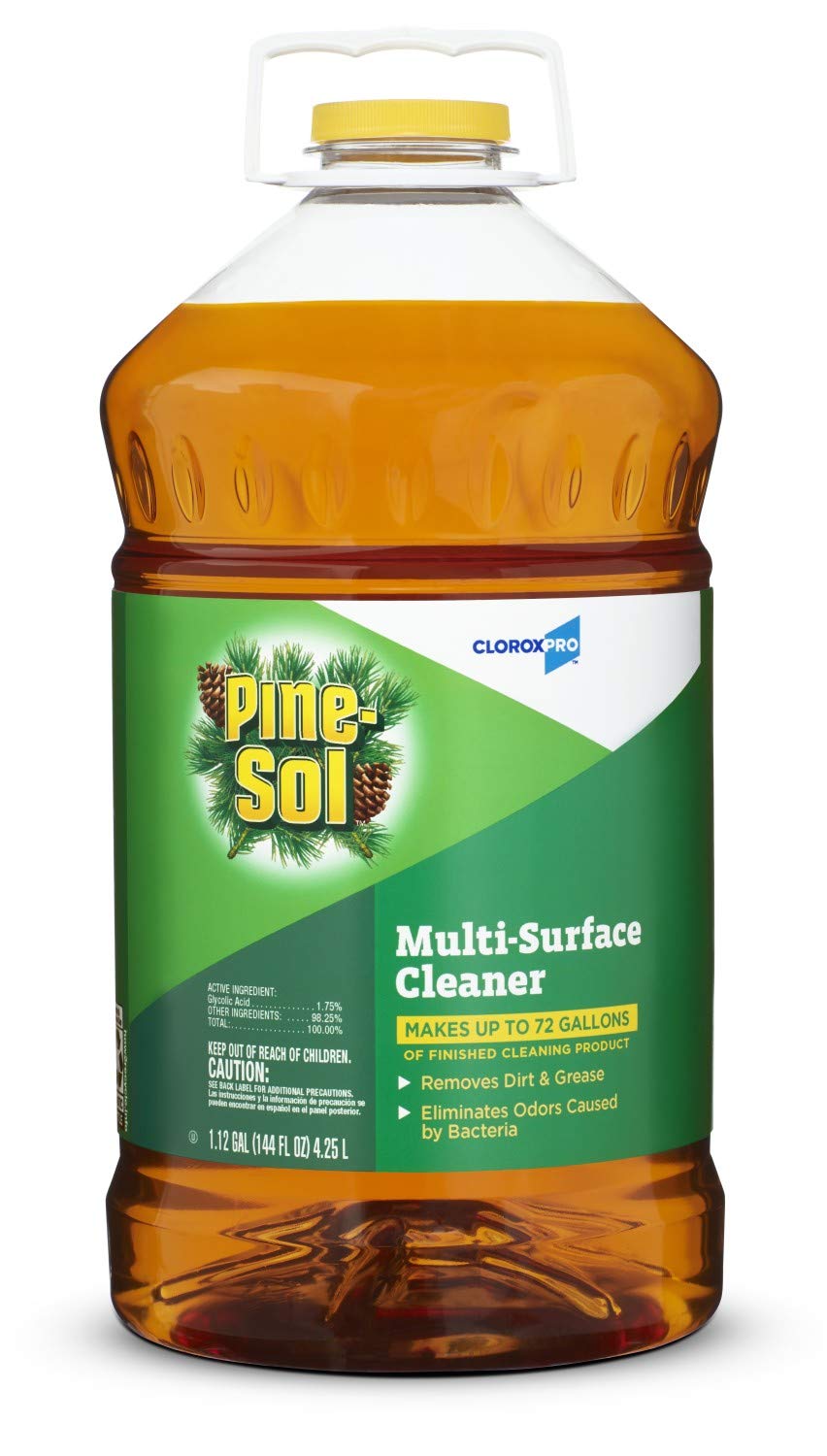 Pine-Sol Amber / 144 Fl Oz (Pack of 1) / Pine Scent All-Purpose Cleaners