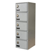 Cell Phone/Tablet Locker, Height 30.5 in, Width 9 in, Color Gray, Model# UCTL192(30)-5A-PL by Hallowell – Small, Alloy Steel, Light Gray, Model 4402808