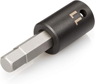TEKTON 1/2 Inch Drive x 11 mm Hex Impact Bit Socket | SIB23211