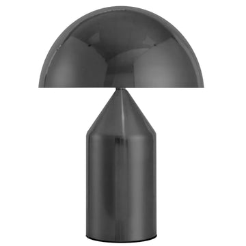 Travis 2 Light Table Lamp - Matte Black by Dainolite – Metal, Matte Black, Model TVS-132T-MB