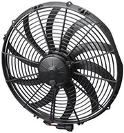 Puller Fan (16In High Performance Race ; Curved Blade; For Use W/ 40Amp Fuse at 13V) by Spal – No Size, Plastic, No Color, Model 30102113